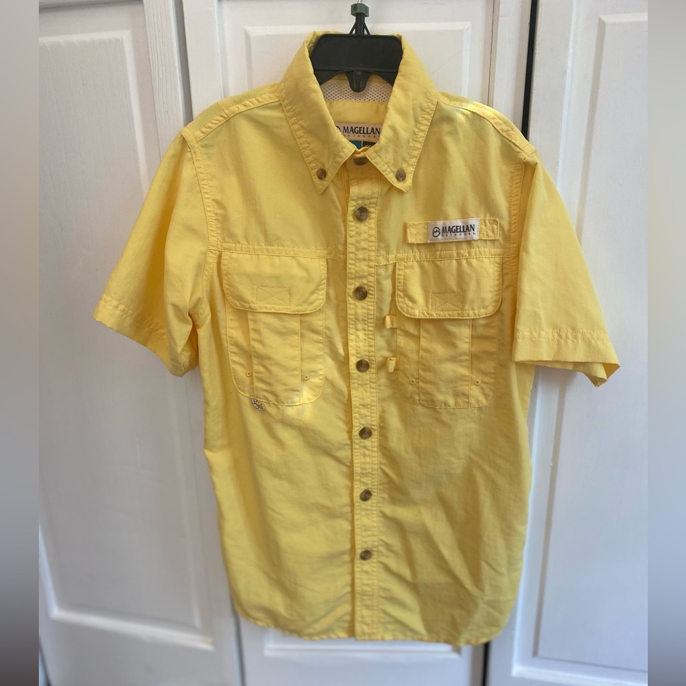 Magellan short sleeve fishing shirt